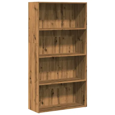 Obrázek produktu pro vidaXL Artisan dubová knihovna 80x30x152 cm materiál na bázi dřeva