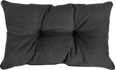 Produktbild von POKAR Loungekissen Sitzkissen Sitzauflagen Stuhl Stuhlkissen für Stuhl, Farbe:Anthrazit, Size:Rückenkissen 70x40