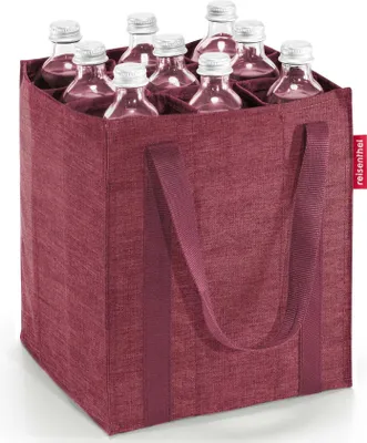 Zdjęcie produktu dla Reisenthel bottlebag, Torba na butelkę, Czerwony, Poliester, Wzór, 240 mm, 240 mm