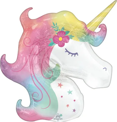 Produktbild von AMSCAN SuperShape Unicorn 0