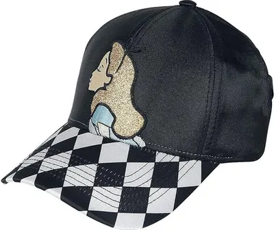 Produktbild von Disney - Alice In Wonderland Curved Bill Cap - Difuzed BA174441AIW - (Headwear / Adjustable Caps)