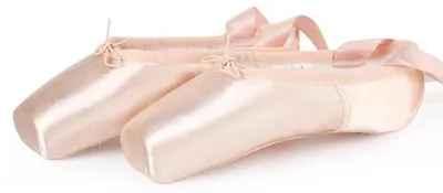 Produktbild von Ballettschuhe für Spitzentänzerinnen – Professionelle Tanzschuhe – Hellrosa – Mit Silikon-Zehenpolster – Geeignet für Mädchen und Frauen