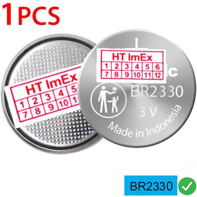 Produktbild von mit Batterie Industrie Zelle BR2330 3V Lithium Knopfzelle Industrial