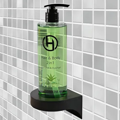 Imagen del producto de HYGOSTAR Gel de ducha y champú 2 en 1, 556310, dispensador con bomba, 400 ml