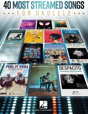 Produktbild von 40 Most Streamed Songs for Ukulele