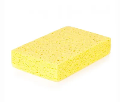 Obrázok produktu pre viskózová špongia, žltá, 14 cm
