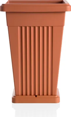 Produktbild von BAMA BAMA, Großer Pflanzkübel für den Außenbereich PIRAMIDE 50 l, terracotta