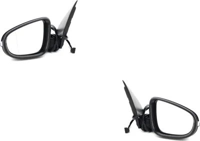 Image de Johns, adapté à VW Golf Rétroviseur extérieur VI (5K1/AJ5/517) 10/08-11/13 Set droit et gauche, noir