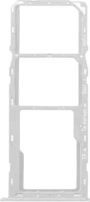 Produktbild von Clappio, Dual-SIM- und Micro-SD-Kartenhalter für Samsung Galaxy A22 5G, Weiß