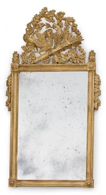 Produktbild von Casa Padrino Luxus Barock Spiegel Antik Gold - Prunkvoller Massivholz Barockstil Wandspiegel mit antikem Spiegelglas - Luxus Möbel im Barockstil - Handgefertigte Barock Möbel -  Italy