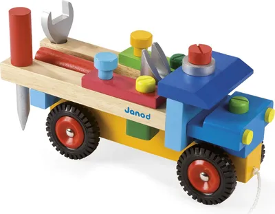 Image de Camion Janod avec accessoires