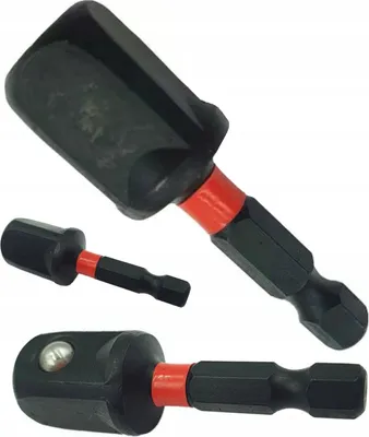 Produktbild von Schlagadapter-Reduzierstück 1/4" Sechskant auf 1/2" Vierkant 50mm