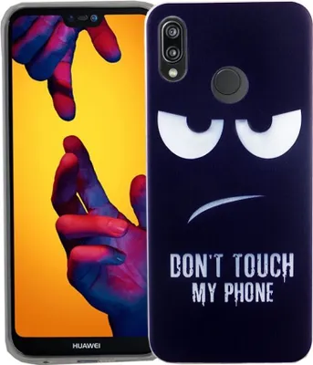 Produktbild von Dont Touch My Phone Handyhülle Huawei P20 Lite Silikon