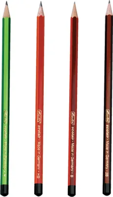 Obrázek produktu pro Herlitz 8670051 Herlitz Bleistifte Holz lack H HB B 2BMine bruchsicher