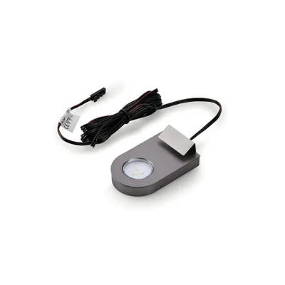 Produktbild von Duo Farbwechsel LED, Lichtboden, Einzelleuchte ohne Schalter, edelstahlfarbig