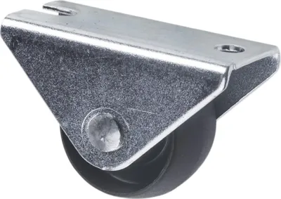Produktbild von Möbelrolle Rm-002, 24 mm, galvanisch beschichtet, leise, 40 kg Tragfähigkeit, für harte Böden