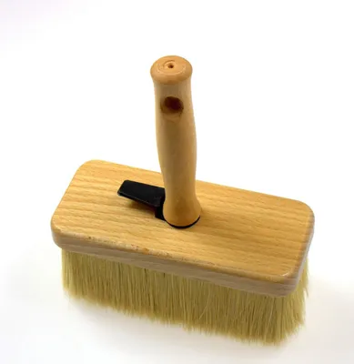 Productafbeelding van Behang Plak Borstel 190x80mm met Houten Handvat