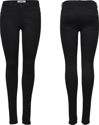 Produktbild von Only Damen Jeans ONLROYAL 28435-L/30, 28435-L/32, 28435-M/32, 28435-S/32, 28435-XL/30, 28435-XS/30 ONL-15092650 Black L/32