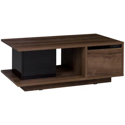 Obrázek produktu pro Konferenční stolek DENVI DV10 dub monastery / černý lesk