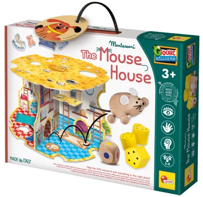 Produktbild von MONTESSORI Spiel das Haus der Maus