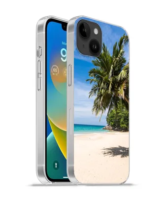 Produktbild von MuchoWow® Handyhülle Schutzhülle Hülle für Apple iPhone 14 Plus - Soft case Strand - Tropen - Meer Silikon Softcase Handy Hülle - Abbildung