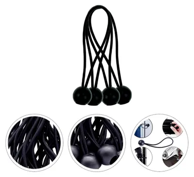 Produktbild von 25 Stück Elastische Bungee-Seile mit Kugelkopf 15,2 cm für Zeltbefestigungen
