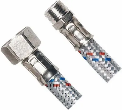 Immagine prodotto di Tubo flessibile, acciaio inox FxM 3/8 "x3/8", 40cm