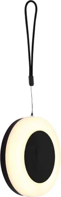Produktbild von LED Solarleuchte, Edelstahl, schwarz, Touchdimmer, D 12,5 cm
