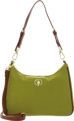 Immagine prodotto di U.S. POLO ASSN. borsa a tracolla borsa a tracolla Houston Hobo Bag Green / Tan verde chiaro