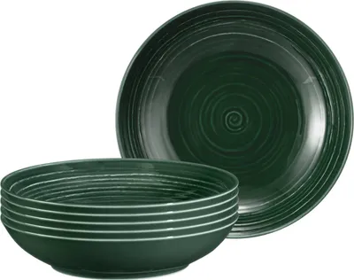 Produktbild von Seltmann Weiden Terra Suppenteller ø 21,2 cm moosgrün 6er Set