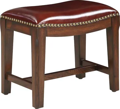 Produktbild von Hocker Sitzhocker Schminktisch Sitz Holzhocker Polsterhocker Polster Ottomane