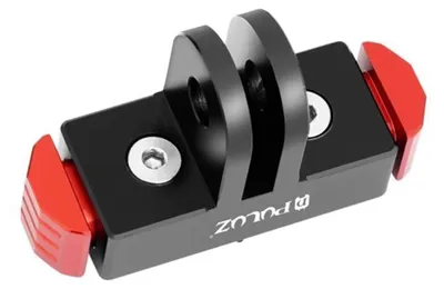 Image de Support magnétique pour GoPro HERO13 Black de Puluz (noir et rouge)