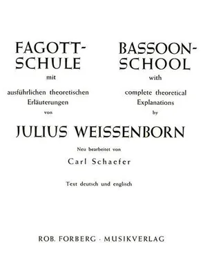 Produktbild von Fagottschulefür Fagott