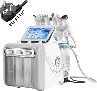 Produktbild von Wasser-Dermabrasionsgerät, weißes ABS-Material, 110V-220V, mehrere Funktionen, EU STECKER