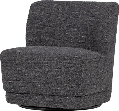 Produktbild von Atty Drehsessel Chunky Melange Grau