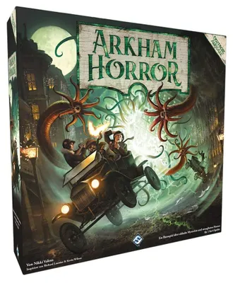 Produktbild von Asmodee Arkham Horror 3. Edition, Brettspiel, Rollenspiele, 14 Jahr(e), 120 min, Familienspiel