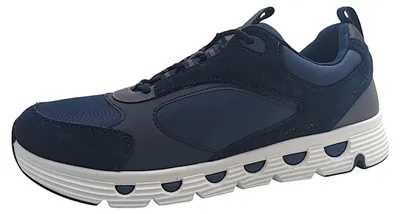 Immagine prodotto di Scarpe da uomo Geox Spherica, modello stringato, colore blu, ideali per il tempo libero