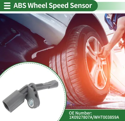 Image de Capteur De Vitesse De Roue Abs Capteur Abs No.1K0927807A/Wht003859A Pour Volkswagen Golf Vi 2011-2016 1 Pièce Arrière Gauche