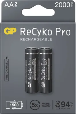 Obrázok produktu pre Nabíjacia batéria GP ReCyko Pro Professional (AA), B2220