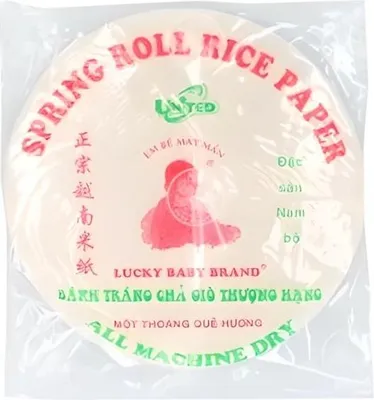 Produktbild von Niezdefinierte Marke | Reispapier Rund - 22 Cm - 400g - Frühlingsrollen - Vietnamesische Küche
