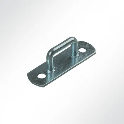 Produktbild von Lysel® Riemenkrampe Jeep/VW, (BxHxL) 15x15x50mm in grau (1 Stück)