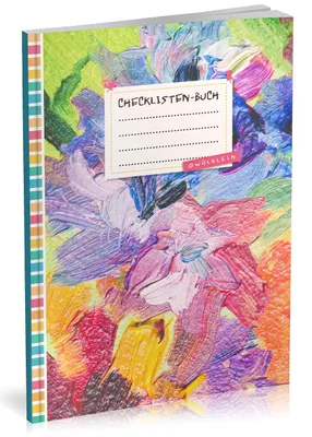 Productafbeelding van Controlelijstenboek: To Do-lijstenplanner | Formaat ongeveer A5, zachte kaft | Meer dan 70 pagina's, inclusief titelpagina