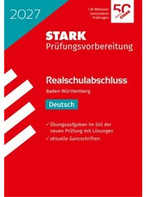 Immagine prodotto di STARK Deutsch - Realschulabschluss 2027 BW - Prüfungsvorbereitung