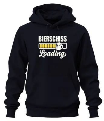 Productafbeelding van Bierschiss Bierfeest Cadeau Vrijgezellenfeest Grappige Uni Hoodie, Marineblauw, 3XL