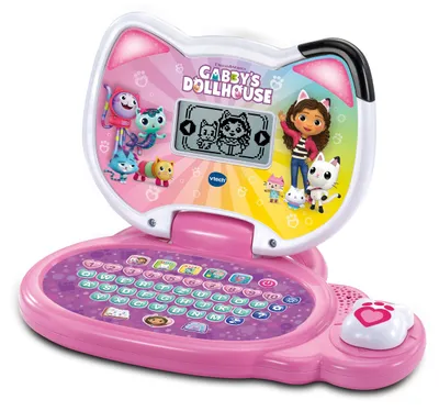 Produktbild von VTech Gabby’s Dollhouse Lernlaptop, Mehrfarbig