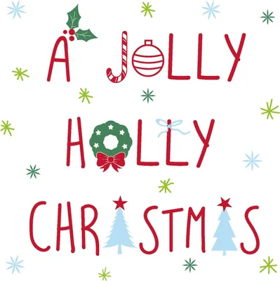 Produktbild von RP 20 Servietten Jolly Holly - Fröhlich, heilige Weihnacht 33x33cm
