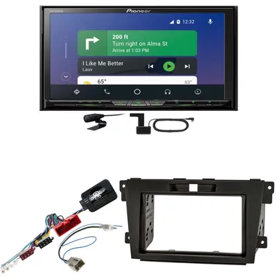 Produktbild von Pioneer AVH-Z9200DAB DAB+ CarPlay Android Auto USB CD Einbauset für Mazda CX-7