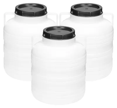 Produktbild von Set 20 Liter Futtertonne BPA-frei Lebensmittel-Fass Regentonne