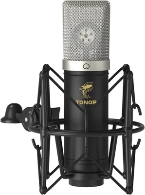 Produktbild von TONOR Großmembran USB Mikrofon PC Set, Kondensator Microphone 192 kHz/24 Bit Computer Podcast Mikro Professional mit Microfon Ständer für Studio, Streaming, YouTube, Singen, Gaming, Mic TC-2030