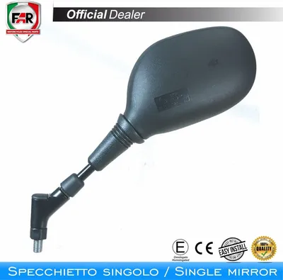 Immagine prodotto di Specchietto manubrio omologato FAR 1336 destro nero